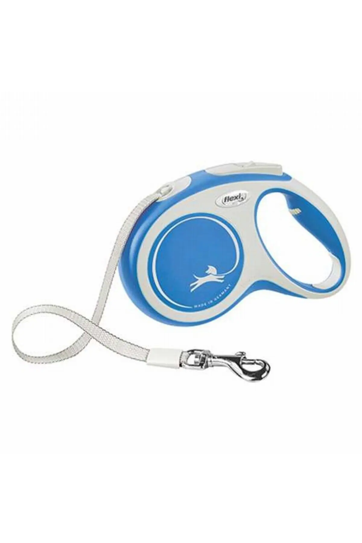 Flexi New Comfort Otomatik Şerit Köpek Gezdirme Tasması XS 3 Mt Mavi