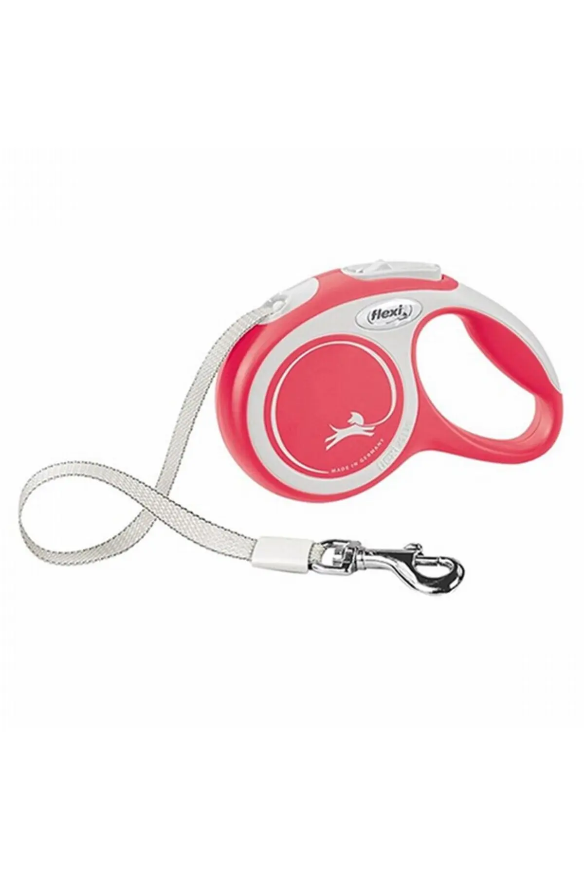 Flexi New Comfort Şerit Otomatik Şerit Köpek Gezdirme Tasması XS 3 Mt Kırmızı