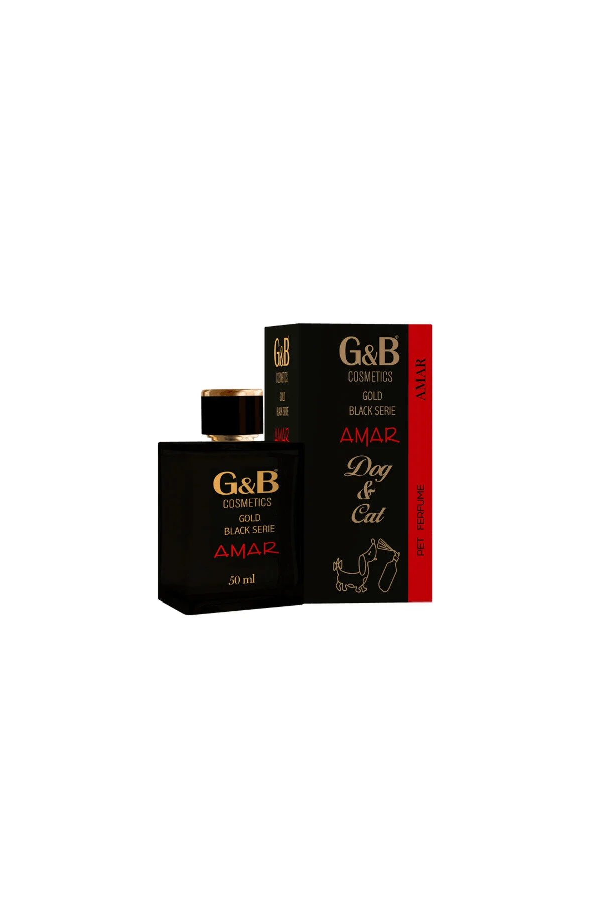 G&B Amar Kedi ve Köpek Parfümü