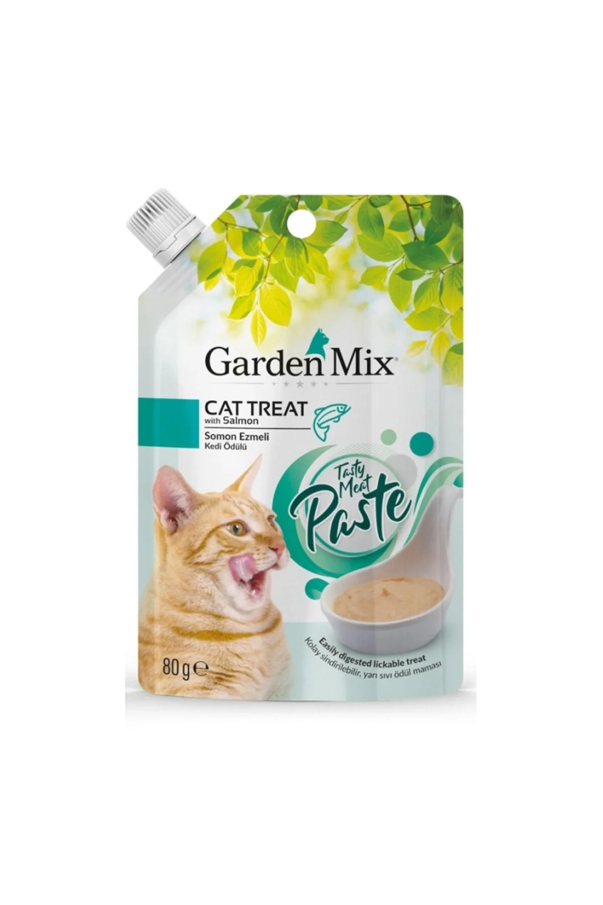Garden Mix Somonlu Ezme Sıvı Kedi Ödül Maması