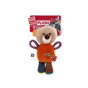 Gigwi Plush Friendz Sesli Ayı Peluş Köpek Oyuncağı
