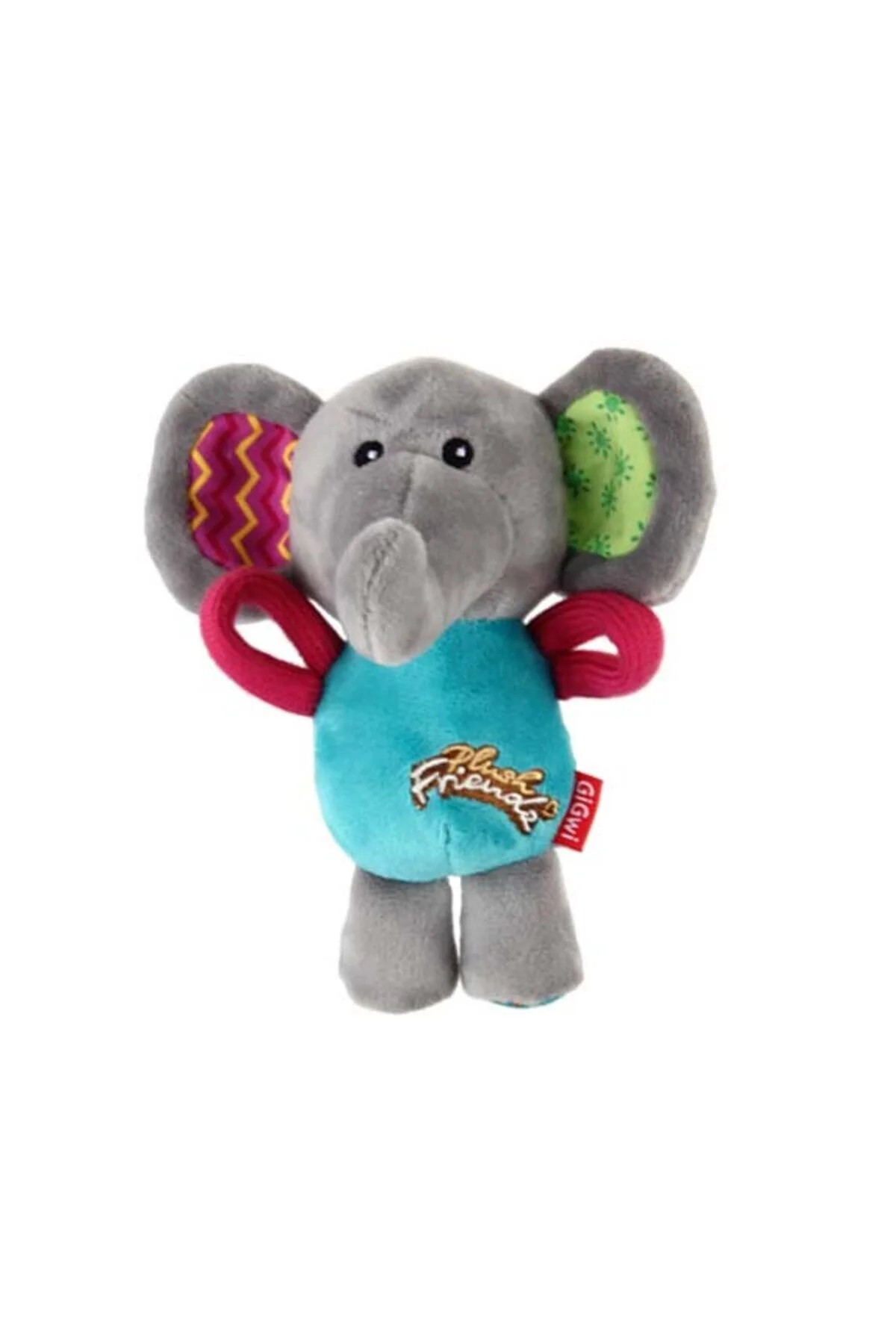 GiGwi Plush Friendz Sesli Peluş Fil Köpek Oyuncağı 16cm