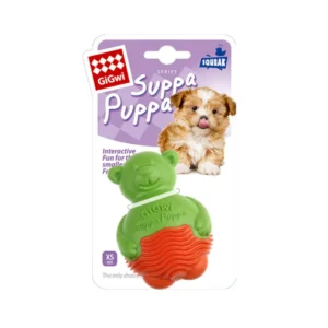 GiGwi Suppa Puppa Sesli Ayı Yavru Köpek Oyuncağı 9×6,5x5cm