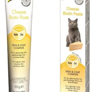 Gimcat Biyotinli ve Peynirli Güzellik Kedi Malt Macunu