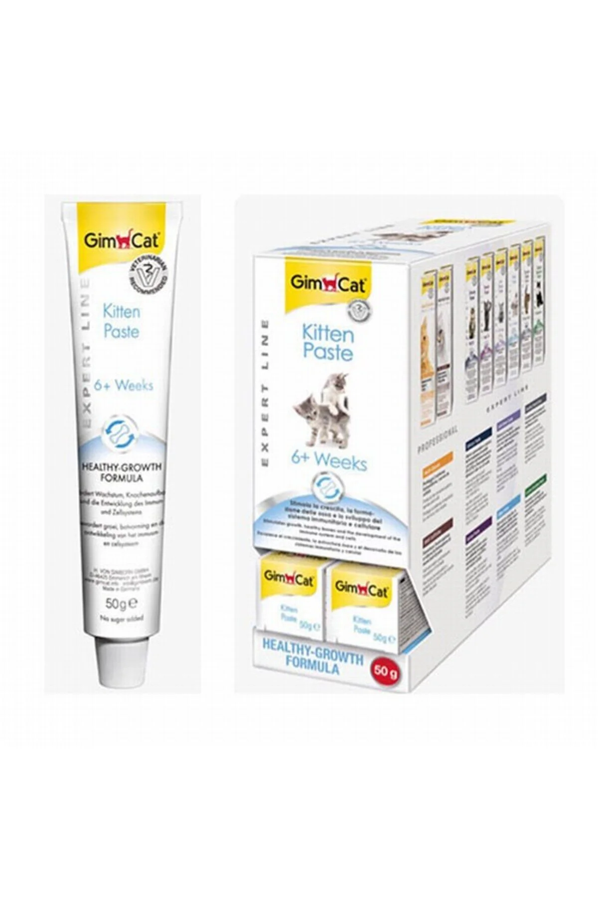 Gimcat Kitten Vitamin Paste Yavru Kedi Malt Macunu