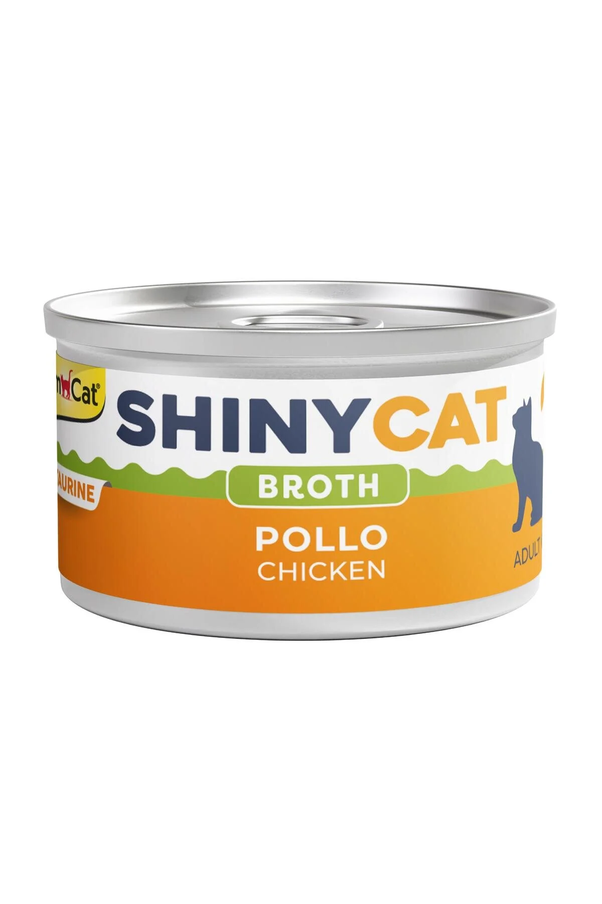 GimCat Shinycat Broth Sos İçinde Tavuklu Kedi Konservesi 70g