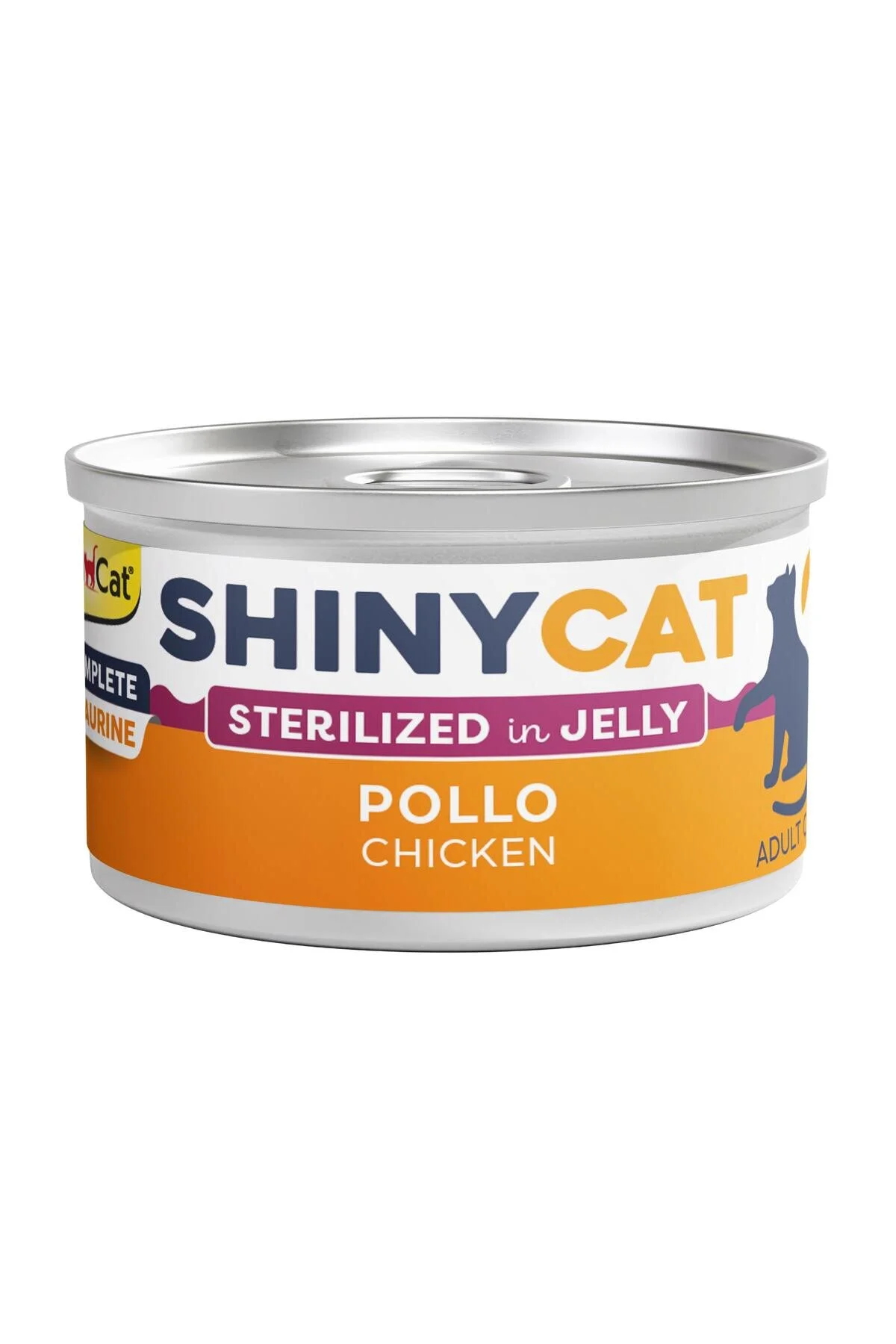 GimCat Shinycat Jöle İçinde Tavuklu Kısırlaştırılmış Kedi Konservesi 70g