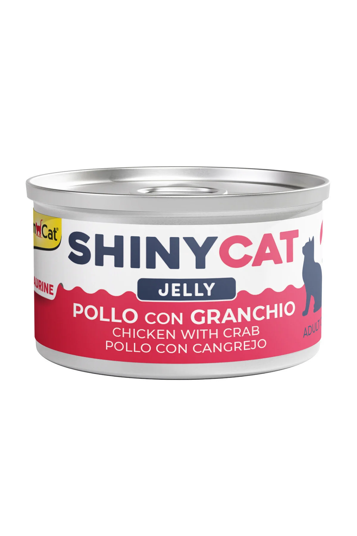 GimCat Shinycat Tavuklu ve Yengeçli Kedi Konservesi 70gr