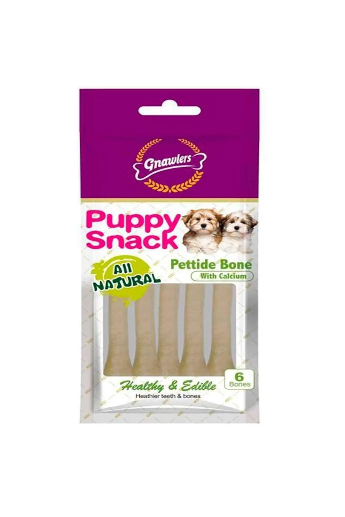 Gnawlers Hearty Roll Doğal Kolajen Tavuklu Köpek Ödül Kemiği