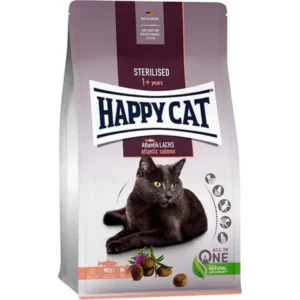 Happy Cat Atlantic Lachs Somonlu Kısırlaştırılmış Kedi Maması 10kg