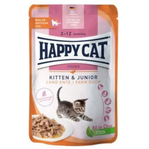 Happy Cat Tavuklu Tahılsız Yavru Kedi Konservesi 85gr