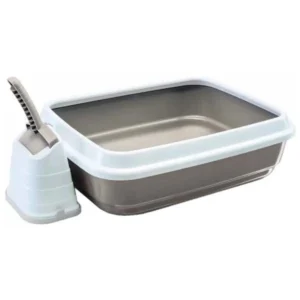 IMAC Duo Açık Kedi Tuvaleti ve Küreği 59x40x28cm (Bej)
