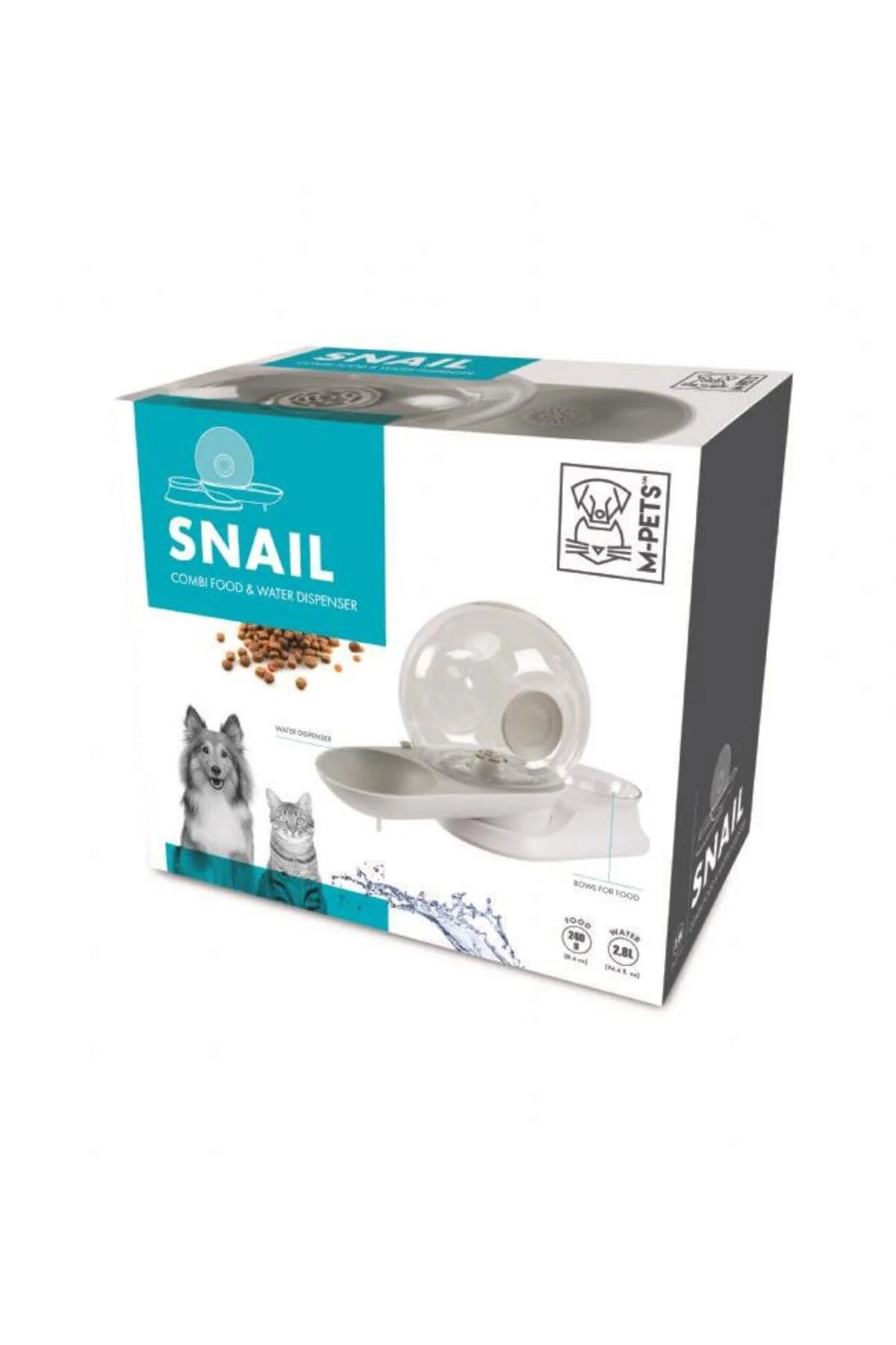 Kedi Saklamalı (Hazneli) Mama ve Su Kabı