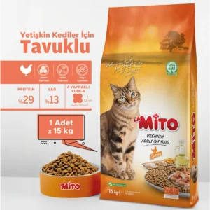 La Mito Tavuklu Yetişkin Kedi Maması 15 Kg