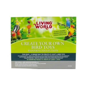 Living World Ahşap Kuş Oyuncağı Yapma Seti