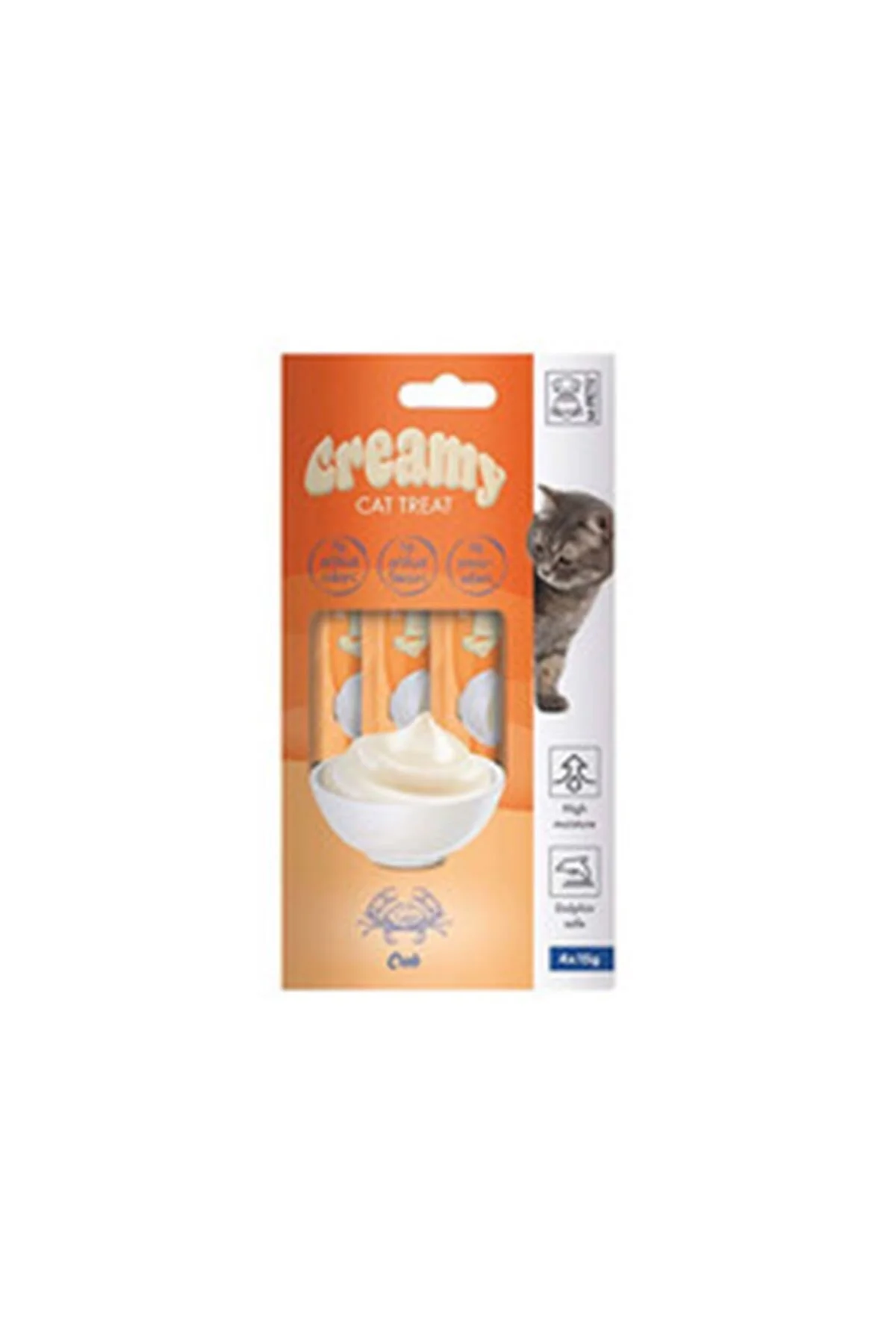 M-Pets Creamy Yengeçli Sıvı Kedi Ödül Maması