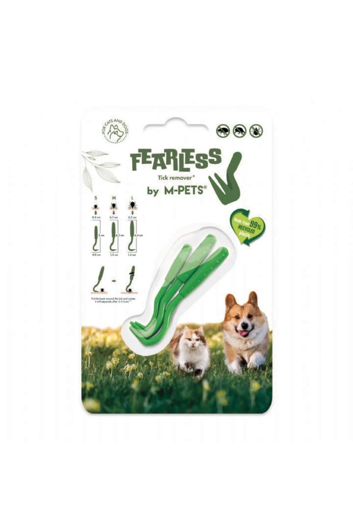 M-Pets Fearless Pratik Kene Sökücü (3’lü)