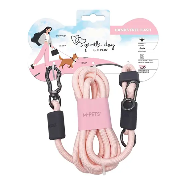 M-Pets Gentle Köpek Gezdirme Kayışı 120cm (Pembe)