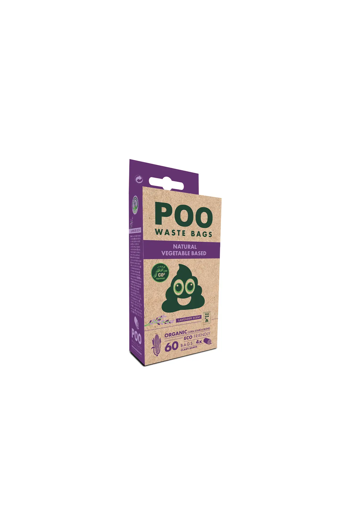M-Pets Poo Lavanta Kokulu Köpek Dışkı Poşeti (4’lü)