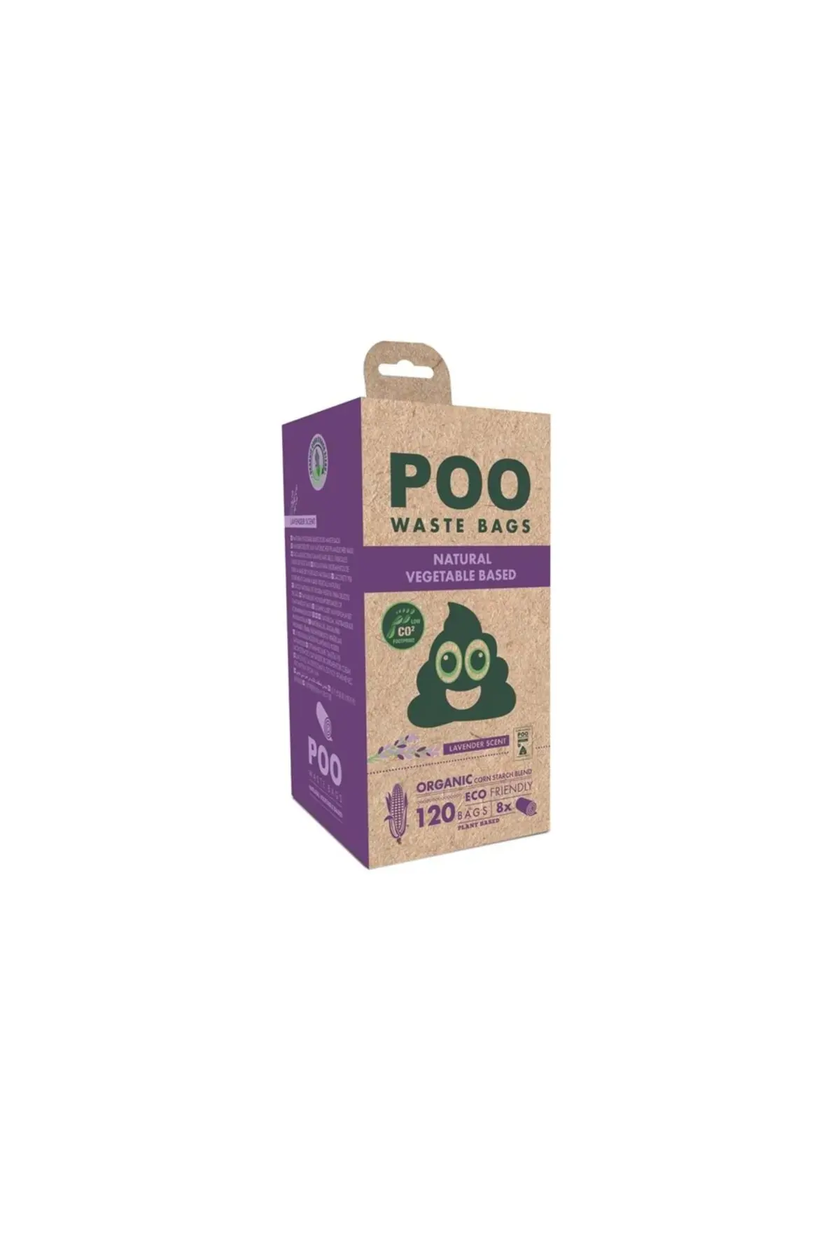 M-Pets Poo Lavanta Kokulu Köpek Dışkı Poşeti (8’li)