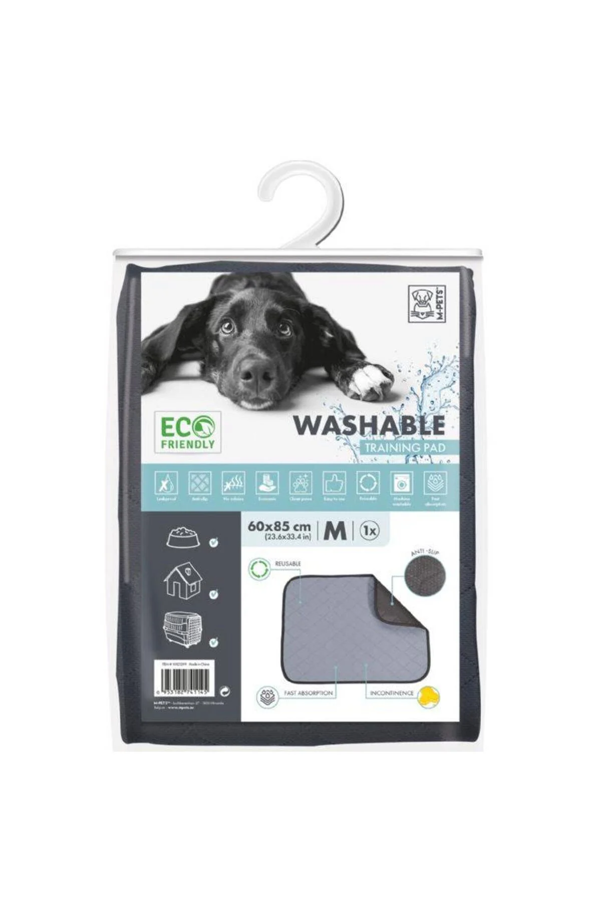 M-Pets Yıkanabilir Köpek Çiş Eğitim Pedi Medium 60×85 Cm