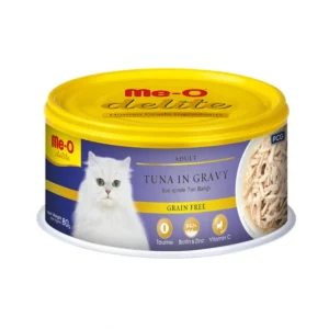 Me-O Delite Sos İçinde Ton Balıklı Tahılsız Yetişkin Kedi Konservesi 80gr