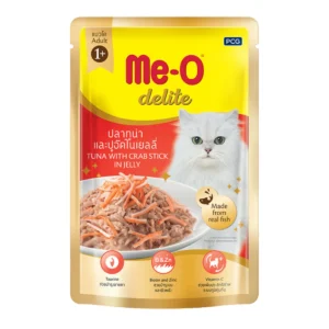Me-O Delite Sos İçinde Ton Balıklı Yetişkin Kedi Konservesi 70gr