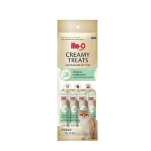 Me-O Gold Ton Balıklı ve Prebiyotik Destekli Krema Kedi Ödül Maması 15gr (4’lü)