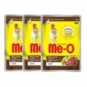 Me-O Jöle İçinde Dana Etli Kedi Konservesi 80gr
