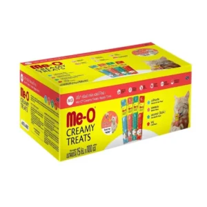 Me-O Karışık Çeşitli Krema Kedi Ödül Maması 15gr (100’lü)