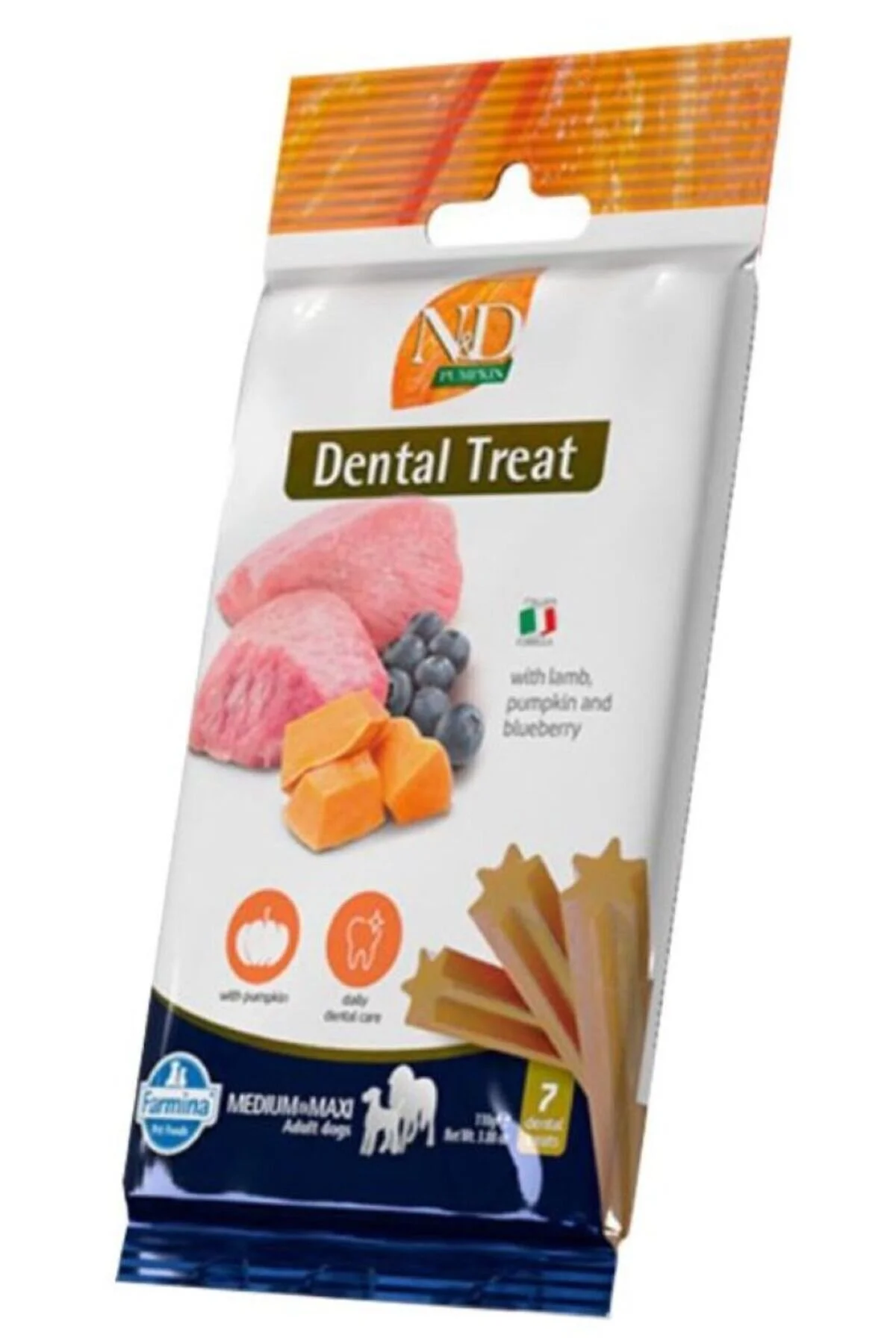 N&D Kuzulu Yaban Mersinli Diş Sağlığı Medium/Maxi Köpek Ödülü