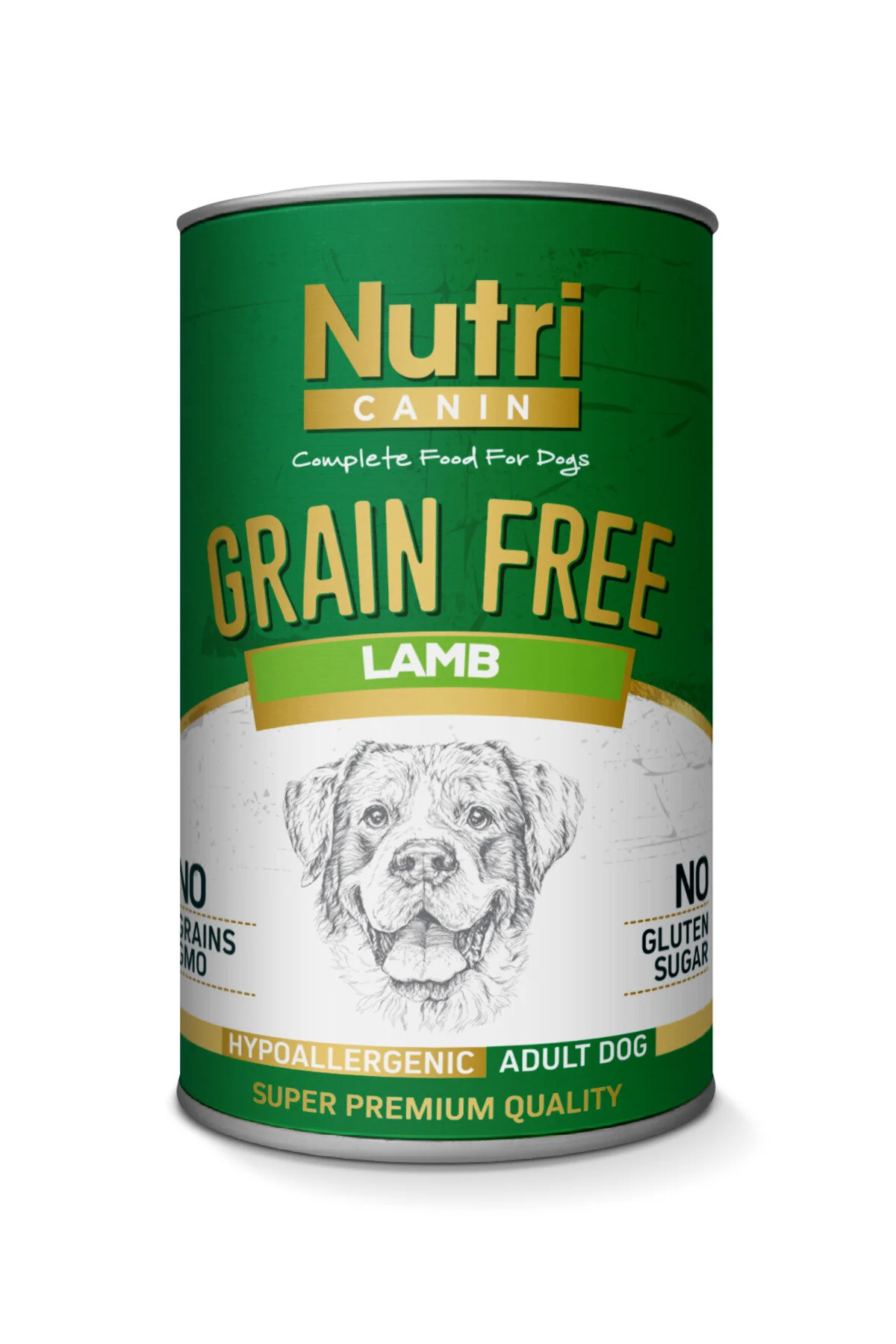 Nutri Canin Tahılsız Kuzulu Patatesli Yetişkin Köpek Konservesi