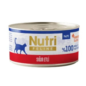 Nutri Feline Sığır Etli Tahılsız Yetişkin Kedi Konservesi