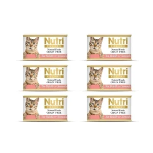 Nutri Feline Somonlu Tahılsız Kısırlaştırılmış Kedi Maması
