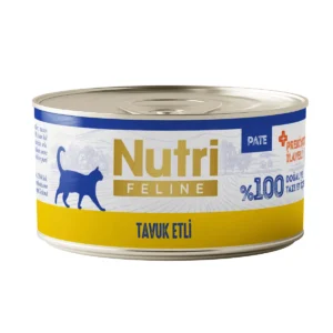 Nutri Feline Tavuk Etli Tahılsız Yetişkin Kedi Konservesi