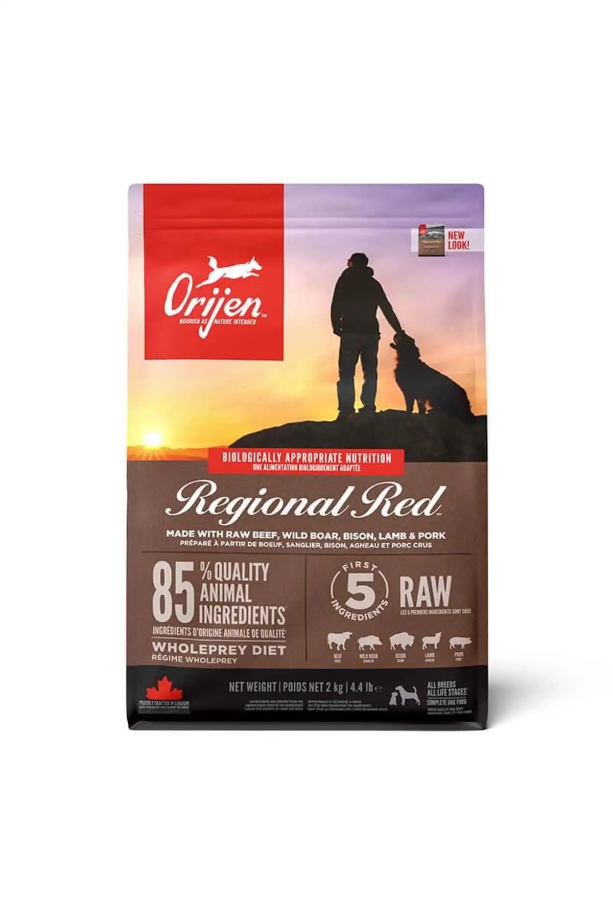 Orijen Regional Red Tahılsız Sığır Etli Yavru Yetişkin Köpek Maması