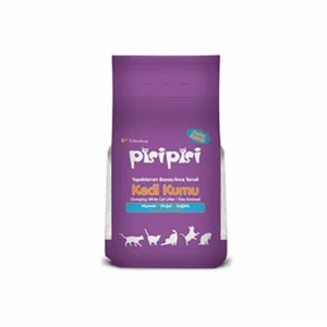 Pisipisi Pudra Kokulu Topaklanan Bentonit İnce Taneli Kedi Kumu 2×10 Kg