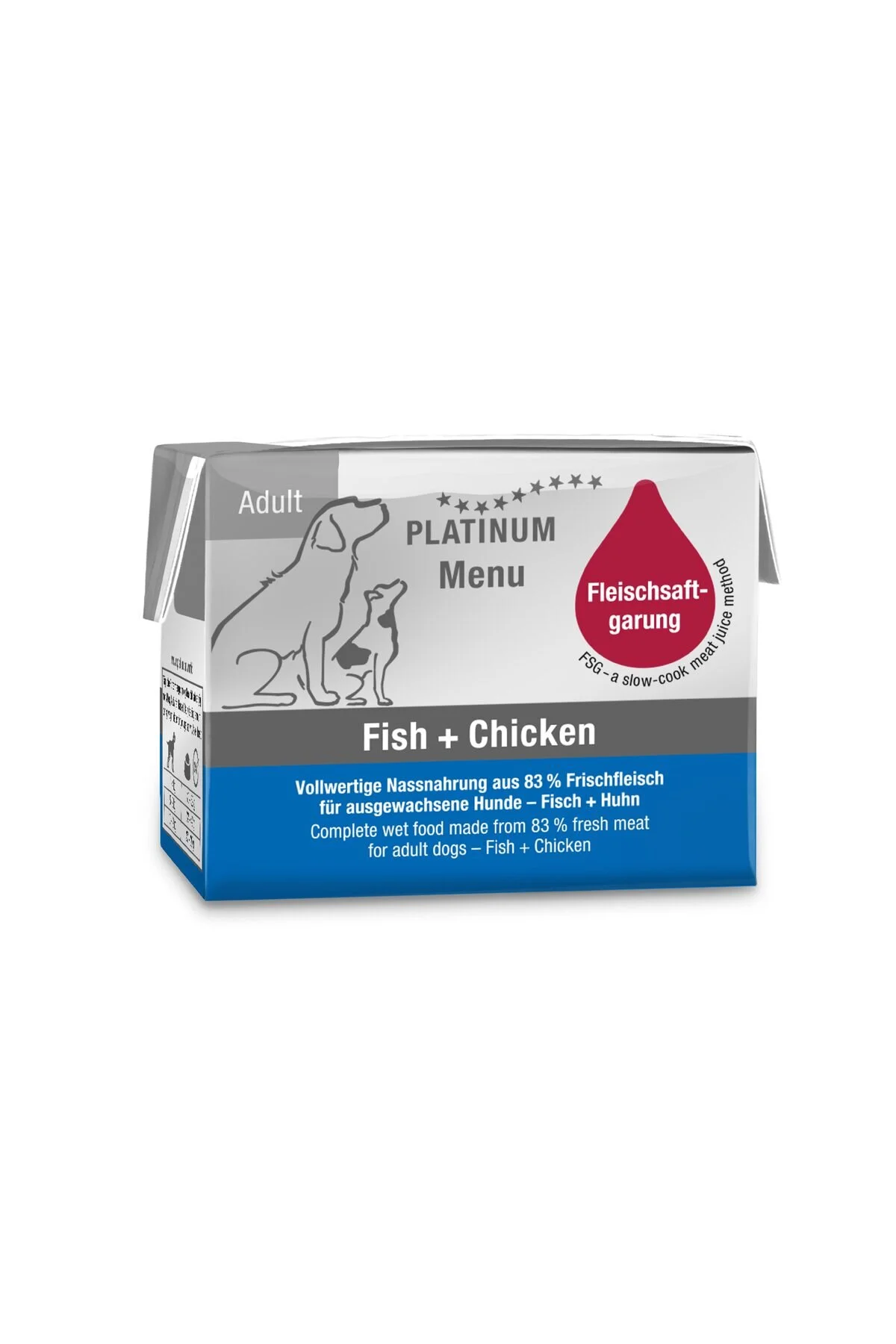 PLATINUM Balıklı ve Tavuklu Köpek Konservesi 90gr