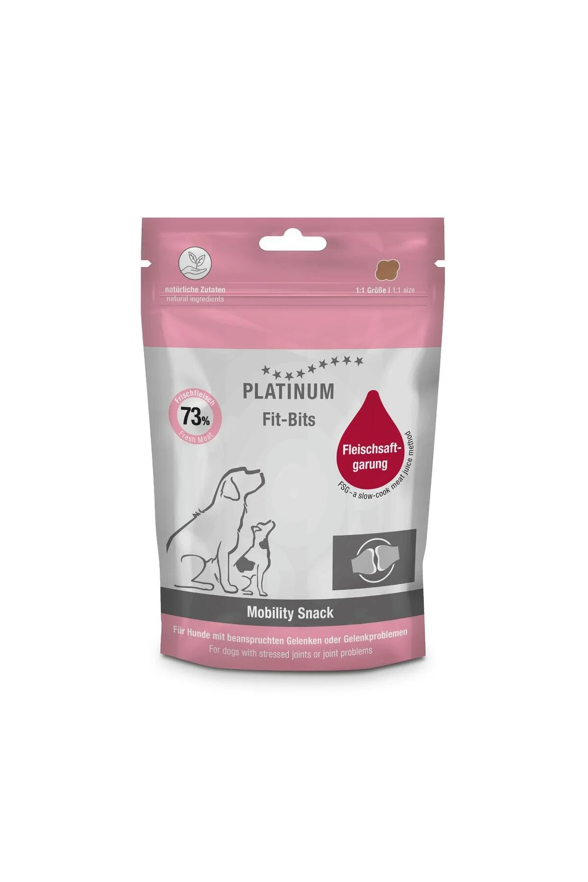 PLATINUM Fit-Bits Mobility Tavuklu Köpek Ödül Maması 150gr