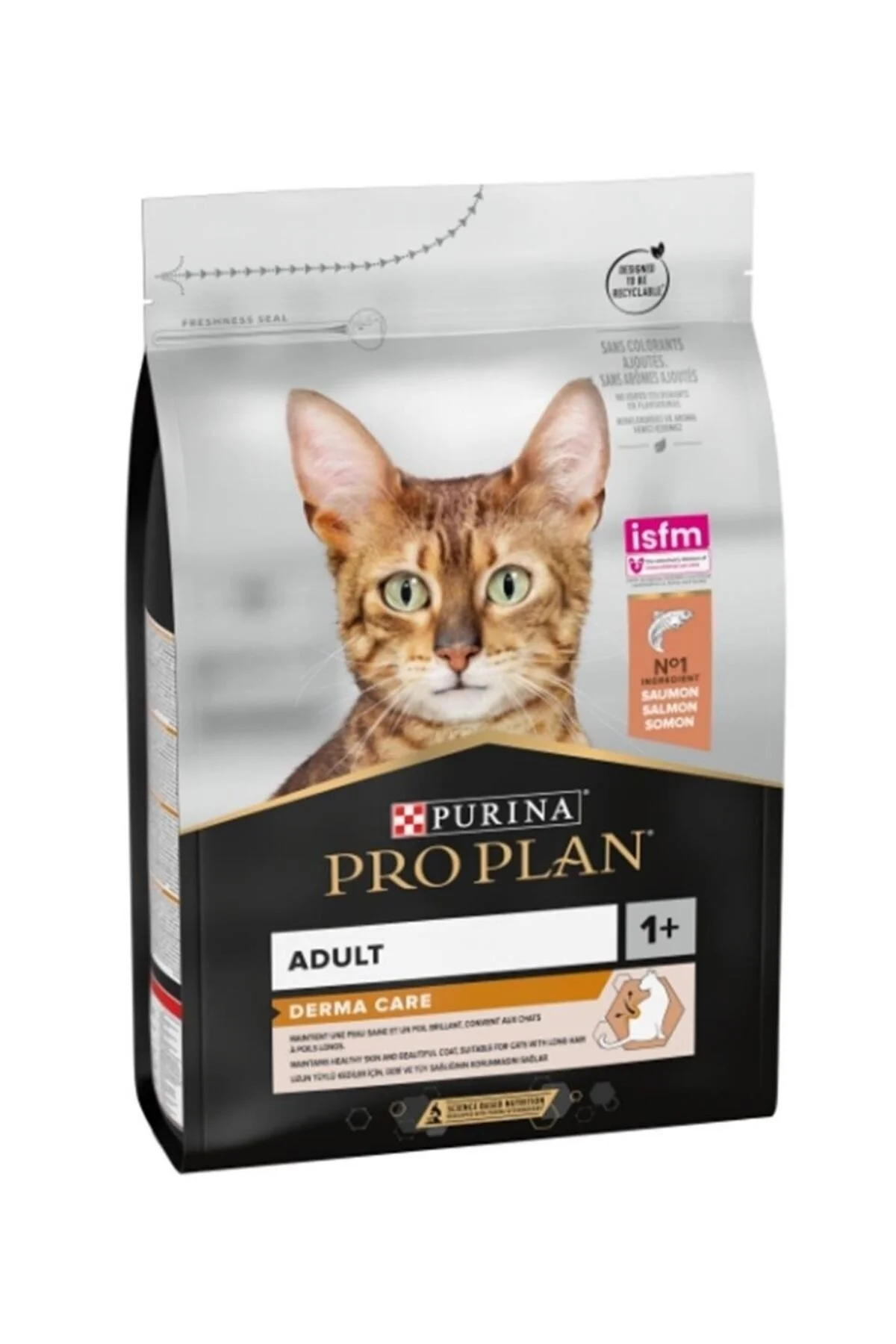 Pro Plan Derma Plus (Elegant Adult) Tüy Yumağı Kontrolü Somonlu Kedi Maması