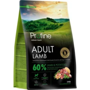 Profine Hipoalerjenik Kuzulu Yetişkin Köpek Maması 3kg