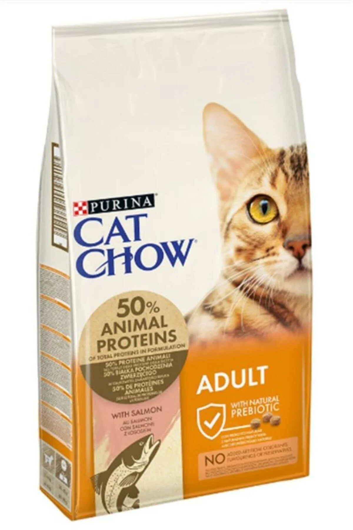 Purina Cat Chow Somonlu ve Ton Balıklı Yetişkin Kedi Maması