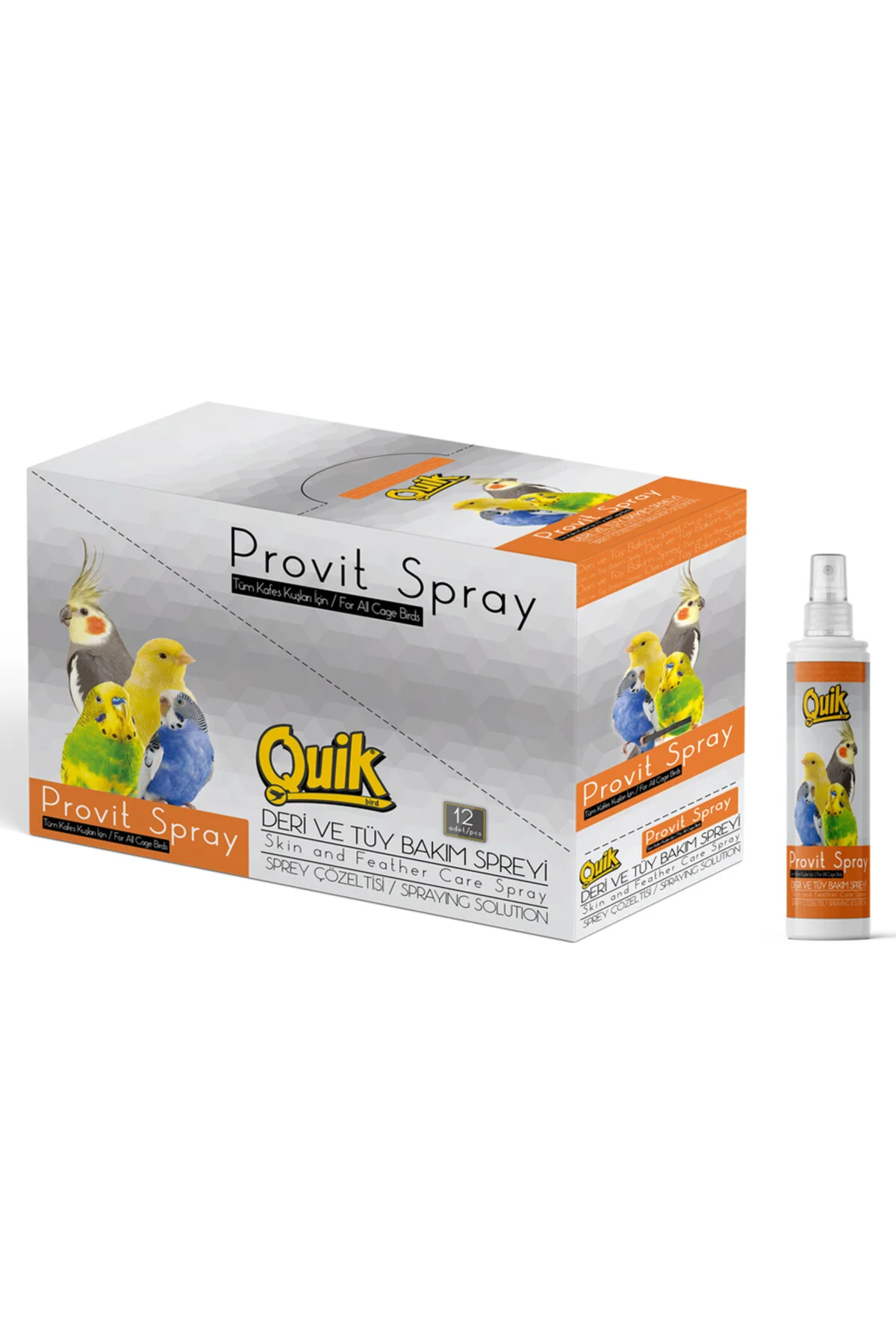 Quik Kuşlar İçin Tüy Bakım Spreyi