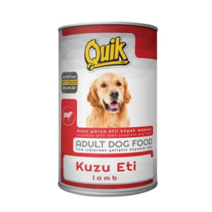 Quik Kuzu Etli Yetişkin Köpek Konservesi 415gr