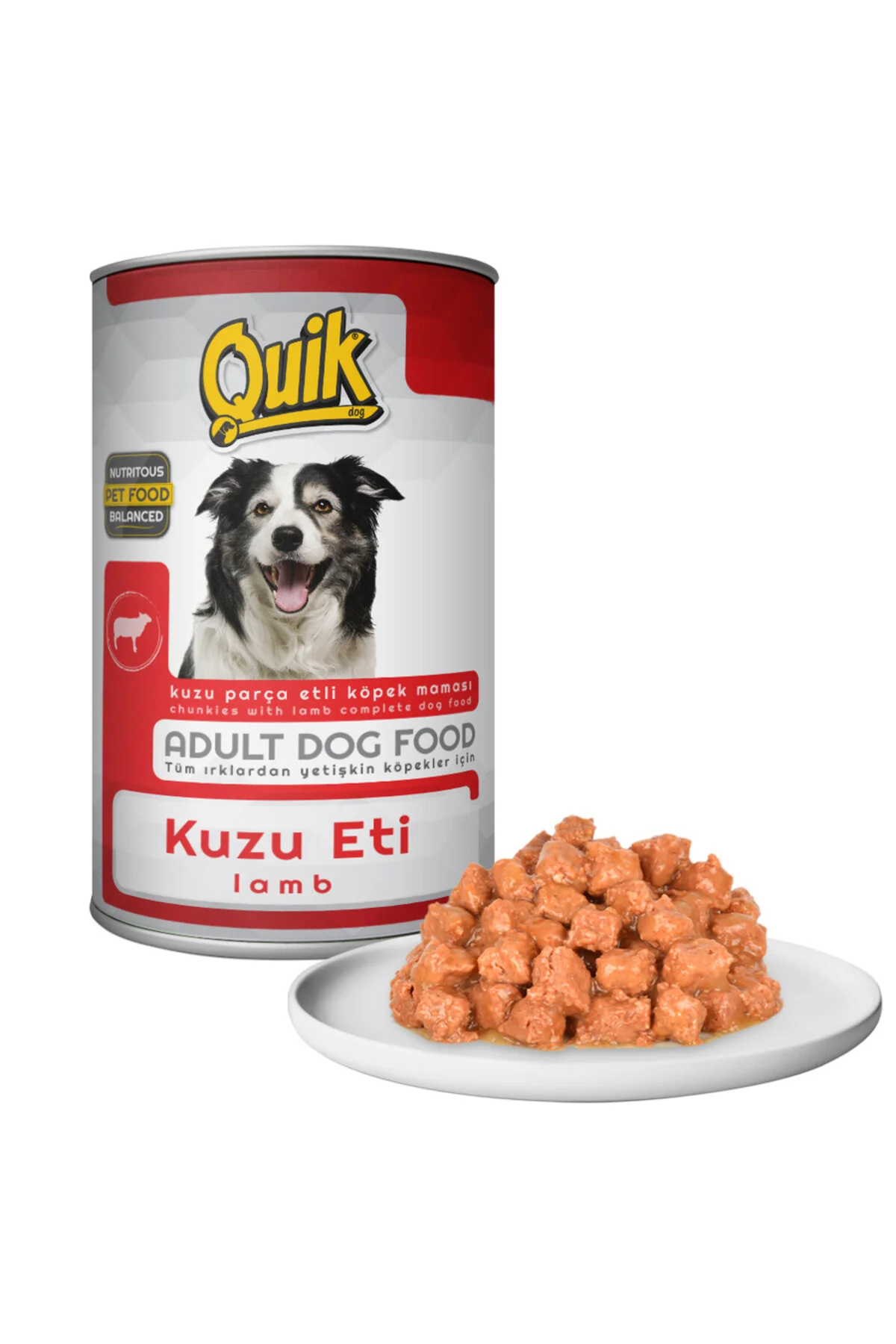 Quik Somonlu Karidesli Yetişkin Kedi Konservesi 415gr