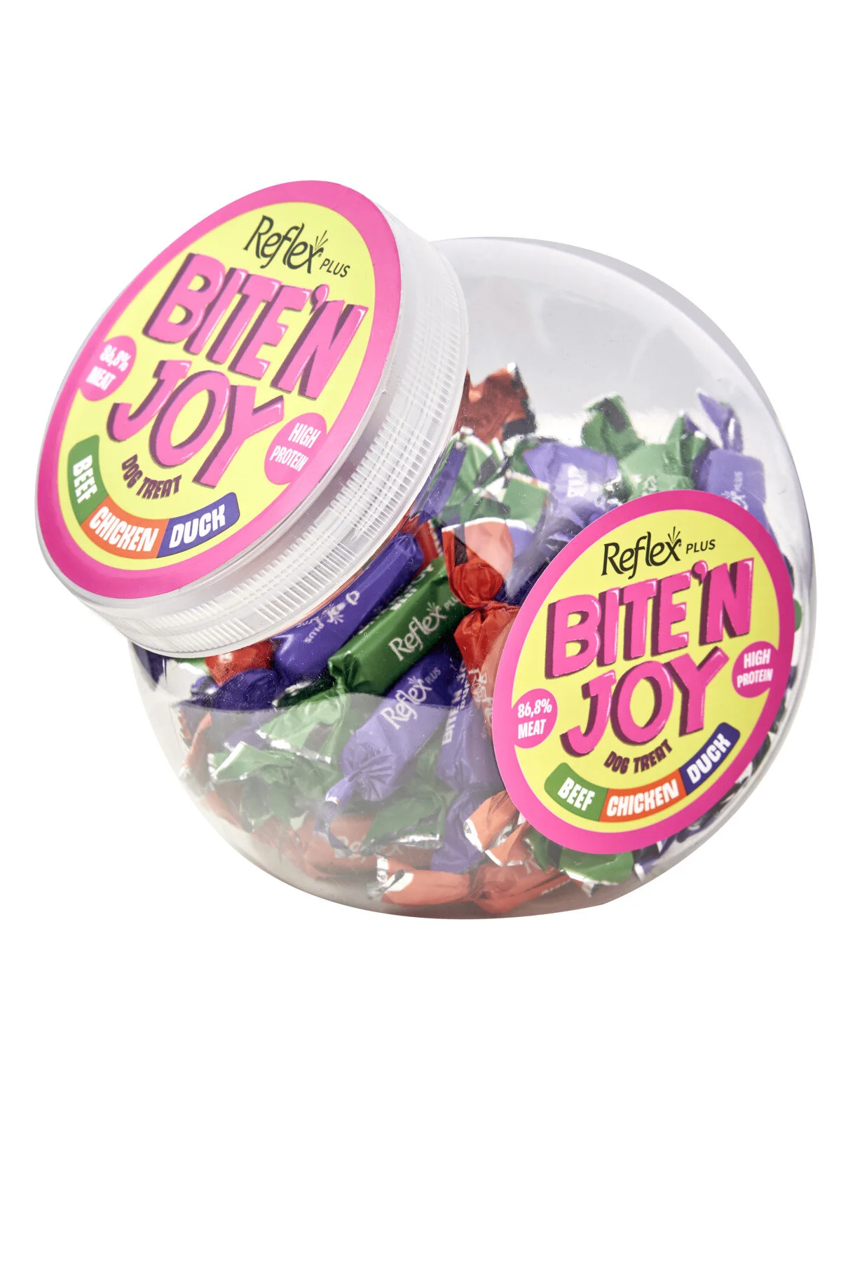 Reflex Plus Biten Joy Dana Etli Tavuklu ve Ördekli Köpek Ödül Maması