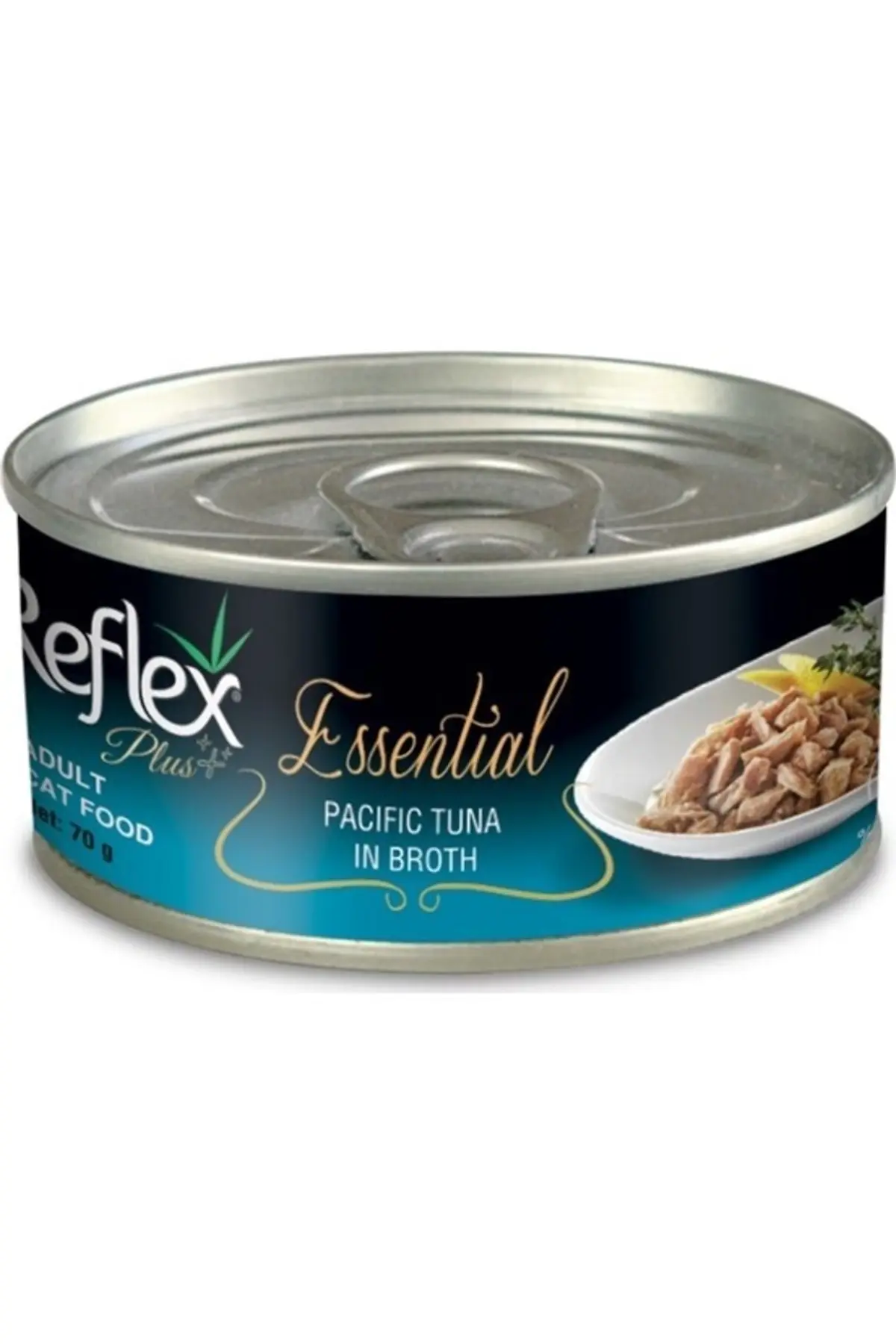 Reflex Plus Essential Et Suyunda Ton Balıklı Yetişkin Kedi Konservesi 70gr