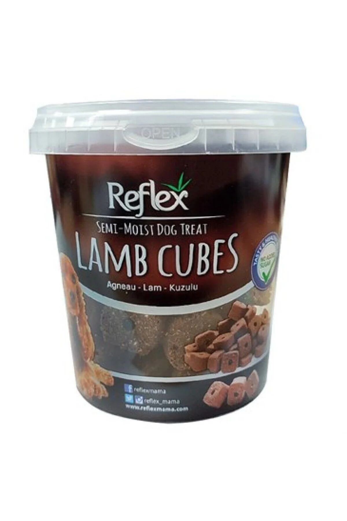 Reflex Semi Moist Kuzu Etli Küp Köpek Ödül Maması