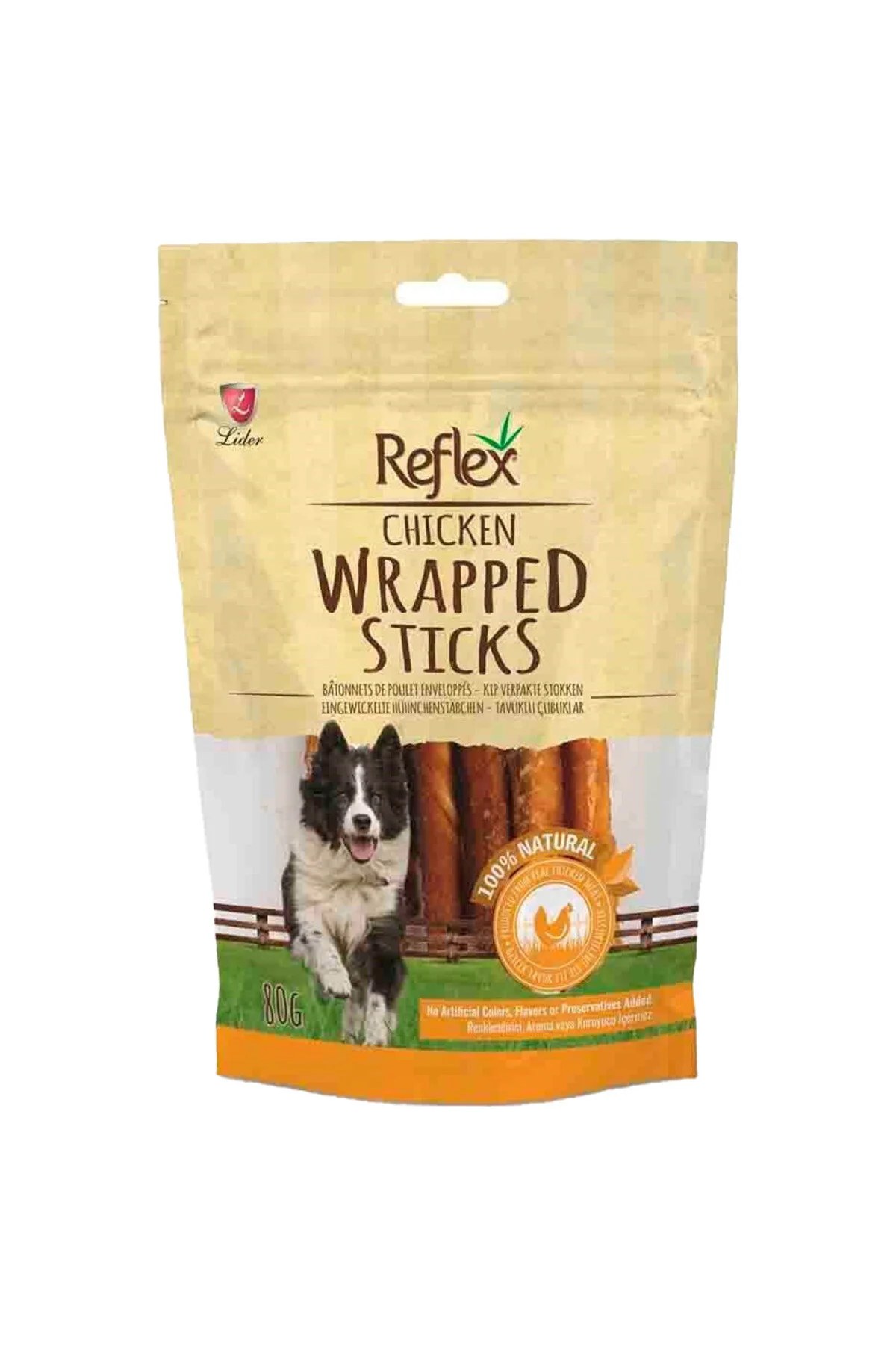 Reflex Wrapped Sticks Tavuklu Köpek Ödül Çubukları