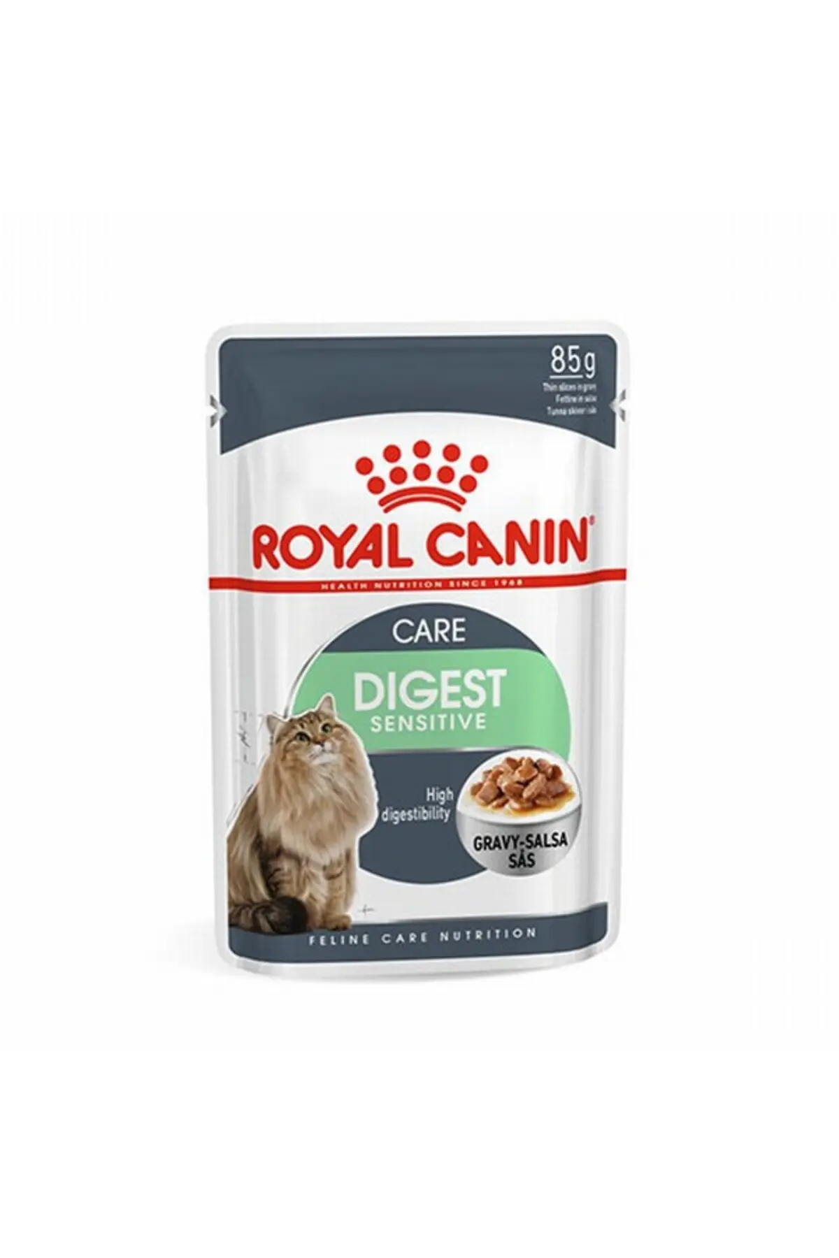 Royal Canin Digest Sensitive Gravy Pouch Yetişkin Kedi Konservesi 85 Gr